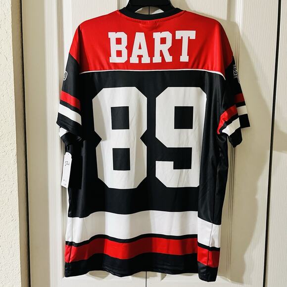 Bart Simpson Men’s Large Graphic Soccer Jersey - Picture 3 of 9